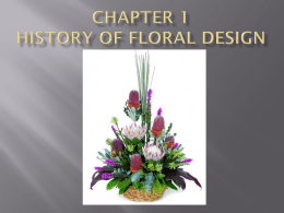 Chapter 1 History of Floral Design