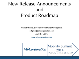 Mobility Summit 2014 - Mi-Enterprise Apps and - Mi