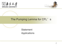 The Pumping Lemma for CFL*s