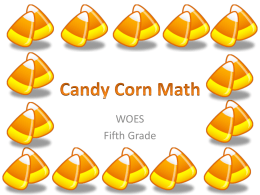 Candy Corn Math - ditoddfifthgrade
