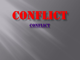 conflict 2015