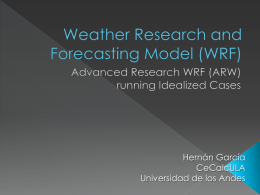Weather Research and Forecasting Model (WRF)