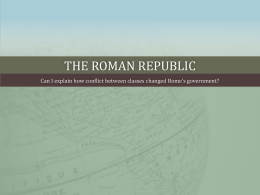 Rome - The Roman Republic