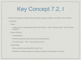 APUSH Review: Key Concept 7.2