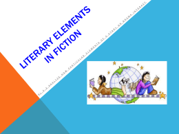 Literary Elements in FIction