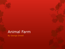 Animal Farm - Wikispaces