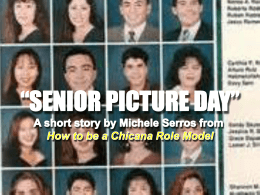 What does the short story “Senior Picture Day”