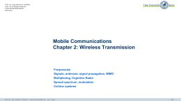 Mobile Communications - Freie Universität Berlin