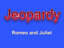 RJ Jeopardy