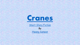 Cranes - MrsDsClassActivePages