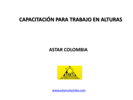 ESCALERAS - Astar Colombia Training