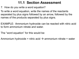 11.1 Section Assessment