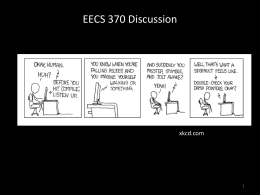 EECS 370 Discussion