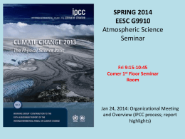 IPCC AR5 WG1 Report