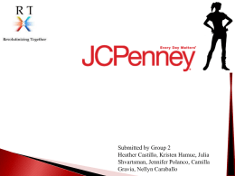 JC Penney Marketing Campaign