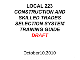CAST training guide draft Oct 2010