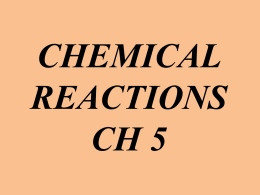 (the substances or molecules that participate in a chemical reaction).