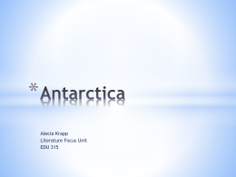 Antarctica - Krapp, Alecia