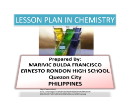 A solution - philippinesleap4highschool