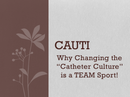 cauti - Foundation for Healthy Communities
