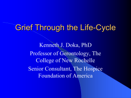 Grief Through the Life-Cycle - Mid