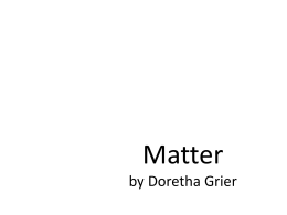 2014 Matter Volume Powerpoint