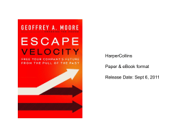 PowerPoint Diagrams - Escape Velocity by Geoffrey A