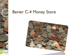 Bevier C-4 Money Store
