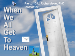lationships in Heaven presentation