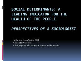 Social determinants