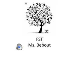 FST Ms. Bebout