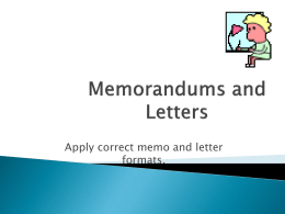 Memos and Letters - Wonderwoman