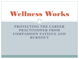 Wellness Works - National Career Development Conference