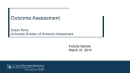 SPerry-Outcomes-Assessment-Faculty_Senate_3_31_14