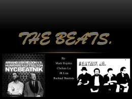 Period 2 THE BEATS powerpoint