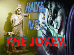 Hades Vs. The Joker