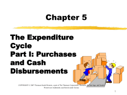 Chapter 3 - Accounting and Information Systems Department