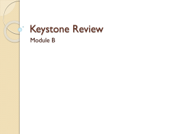 Keystone Review - demascalchemistry