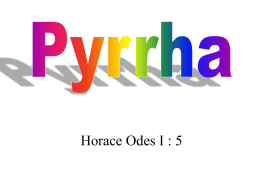 quis - Pyrrha`s Roman Pages