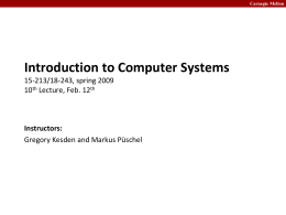 10-advanced-opt - Systems and Computer Engineering