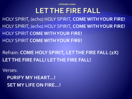 Let The Fire Fall