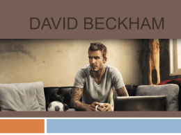 David Beckham Presentation