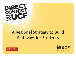 Who is a DirectConnect to UCF Student?