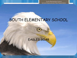 2015-16 South Elementary School Improvement Plan