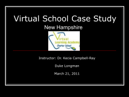 Virtual School Case Study - Early Reading Intervention by Duke