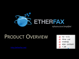 What is etherFAX