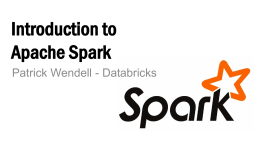 Developing with Apache Spark
