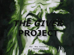 The Giver Project