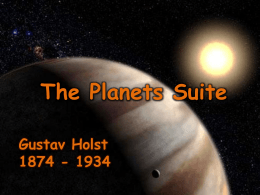 Gustav Holst and The Planets - Handford Hall Primary School