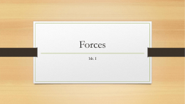 Types of Forces - mr i`s guide to science success